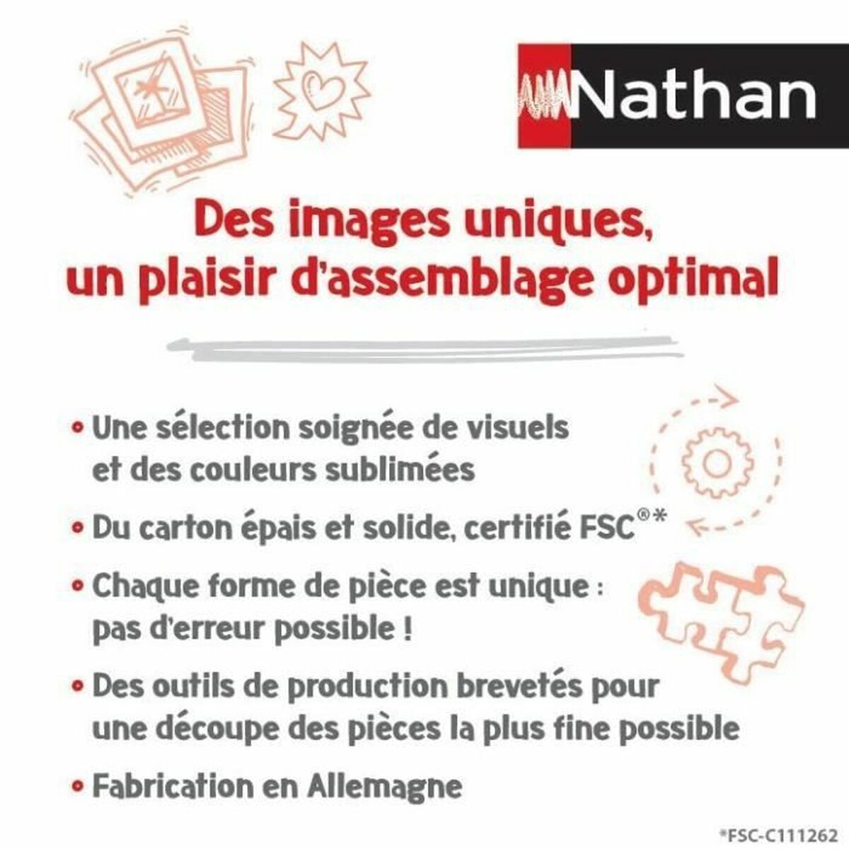 Pussel Nathan Corse - 6