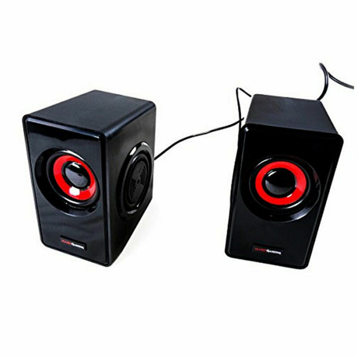 Gaming Högtalare Mars Gaming MS1 Svart Röd/Svart 10 W - 2