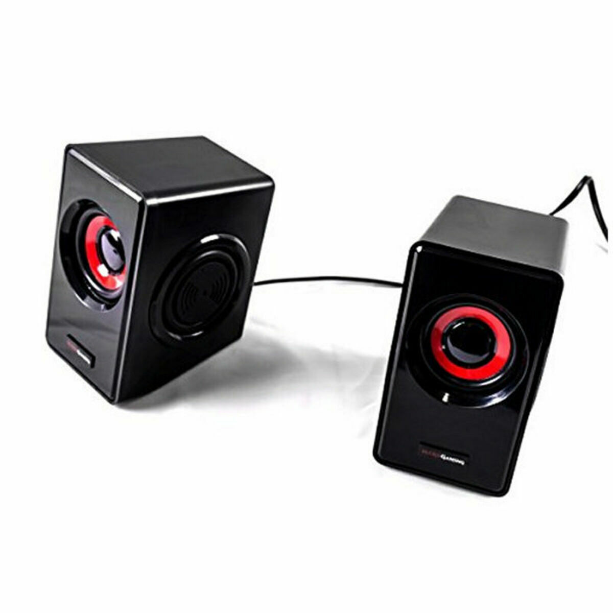 Gaming Högtalare Mars Gaming MS1 Svart Röd/Svart 10 W - 3