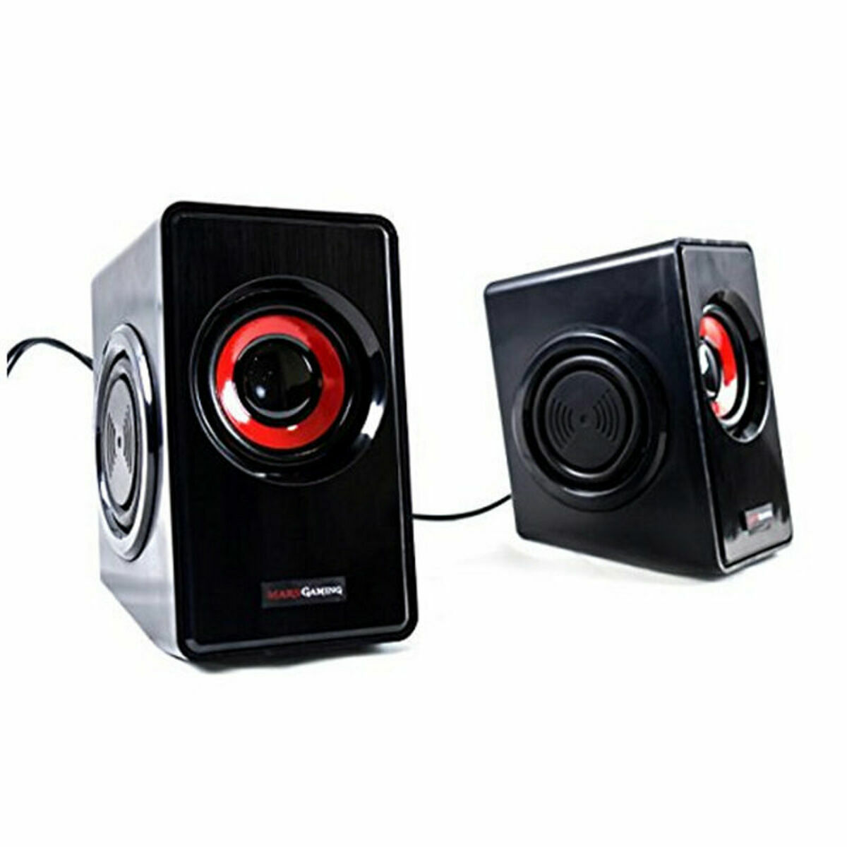 Gaming Högtalare Mars Gaming MS1 Svart Röd/Svart 10 W - 4