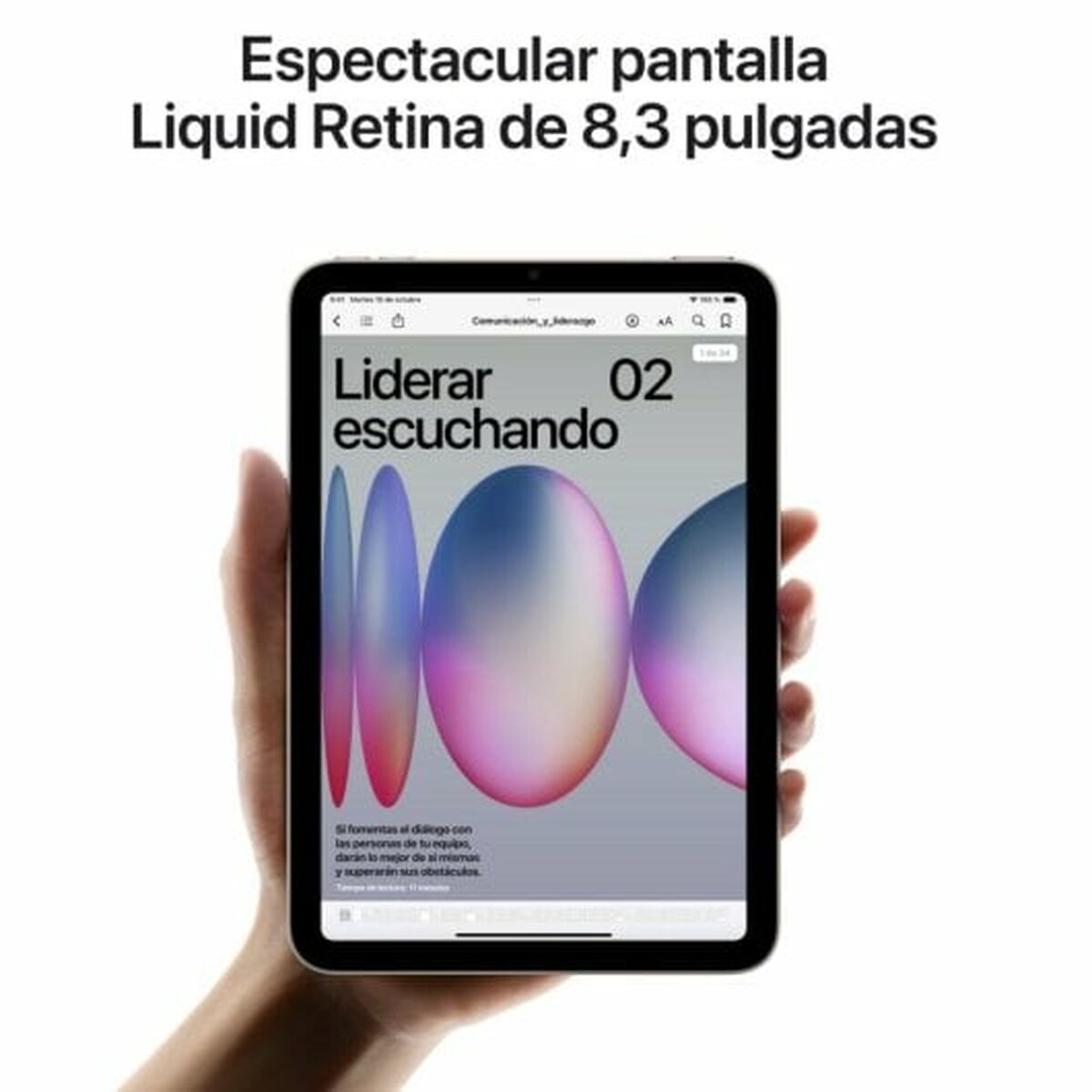 Läsplatta Apple iPad Mini 2024 8,3" 128 GB Blå - 5