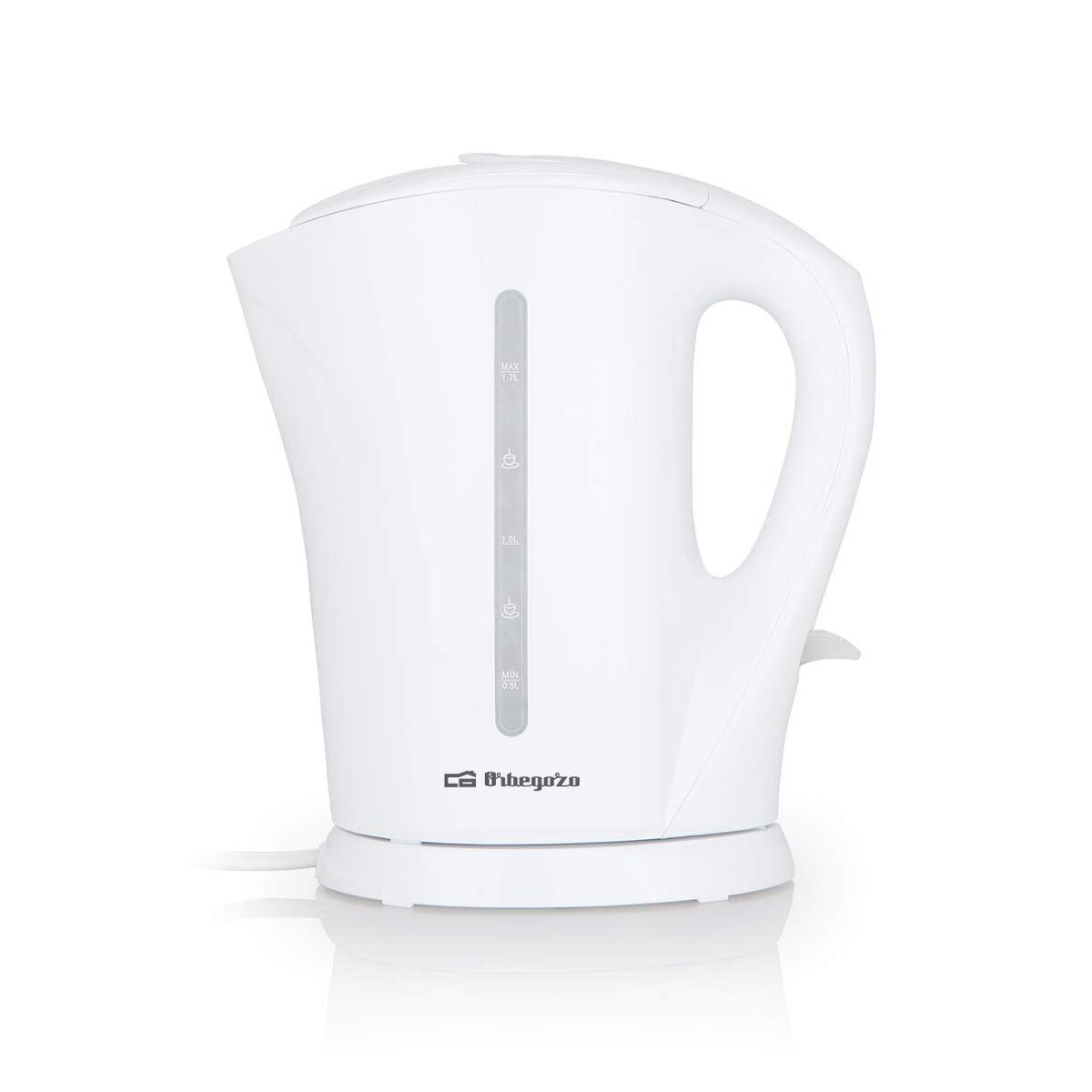 Vattenkokare Orbegozo KT6003 Vit Plast 1,7 L - 3