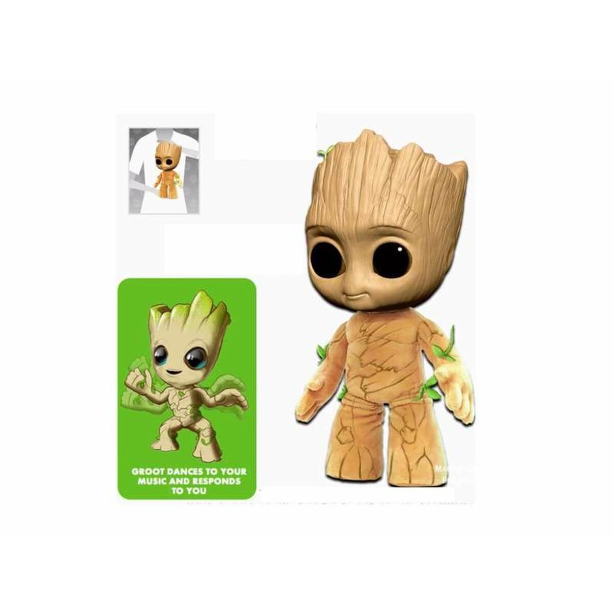 Ledad figur Mattel I Am Groot Ljus Rörelse - 2