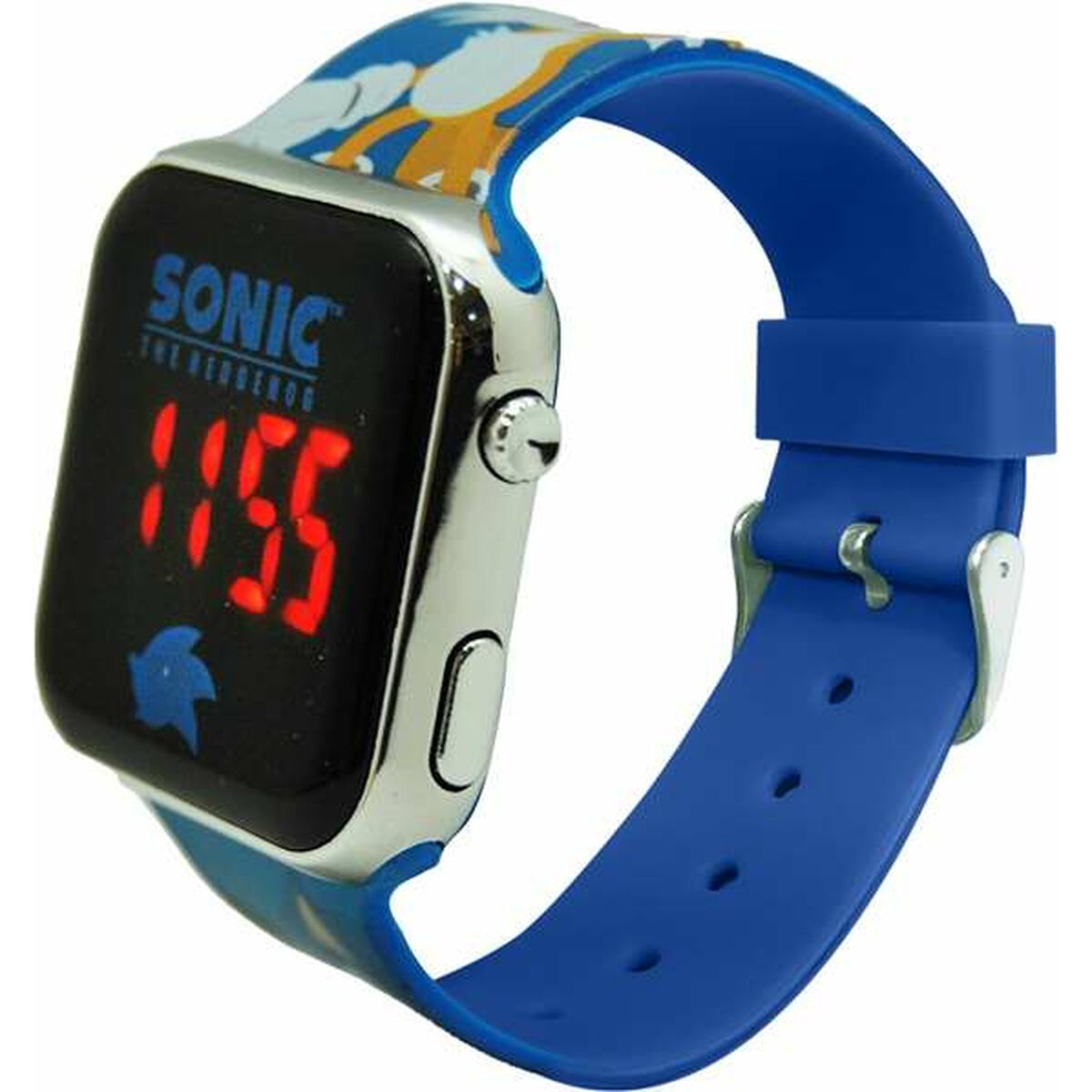 Digital klocka Sonic Barn LED-skärm Blå Ø 3,5 cm - 5