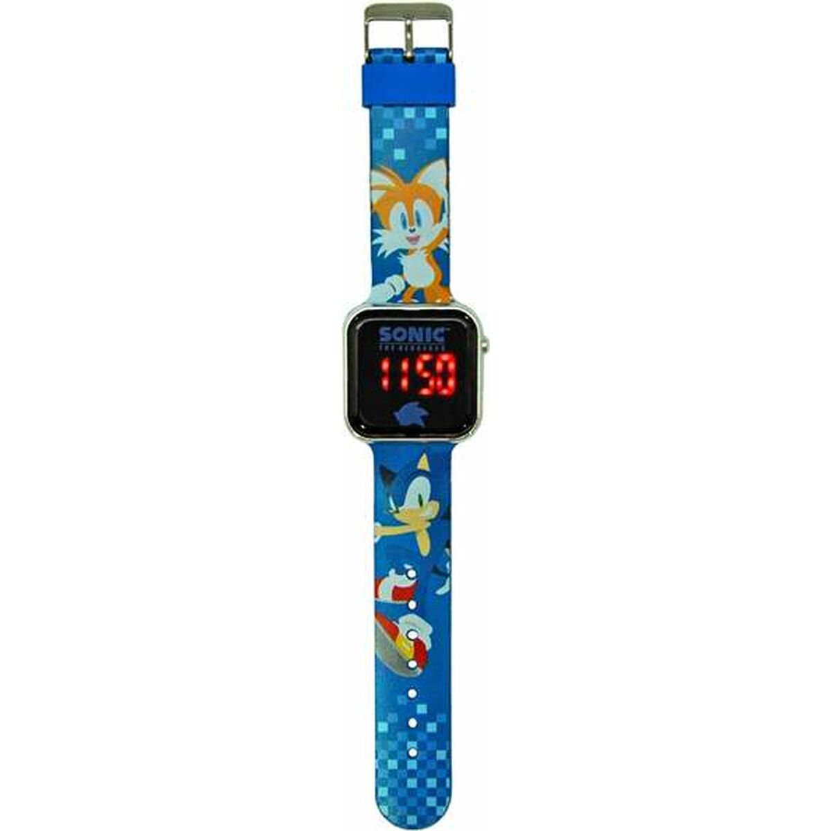 Digital klocka Sonic Barn LED-skärm Blå Ø 3,5 cm - 3