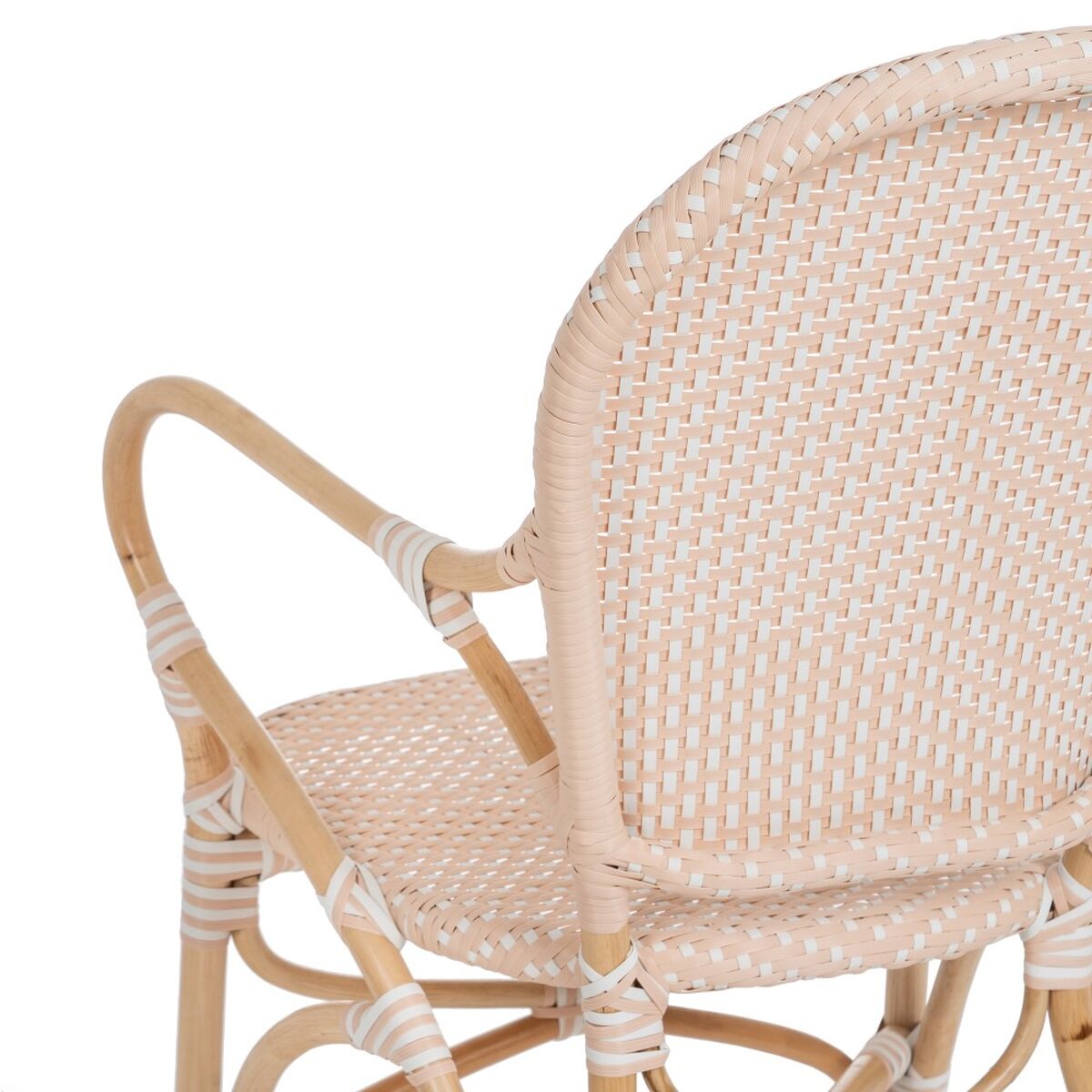 Matsalsstol 57 x 62 x 90 cm Naturell Beige Rattan - 6