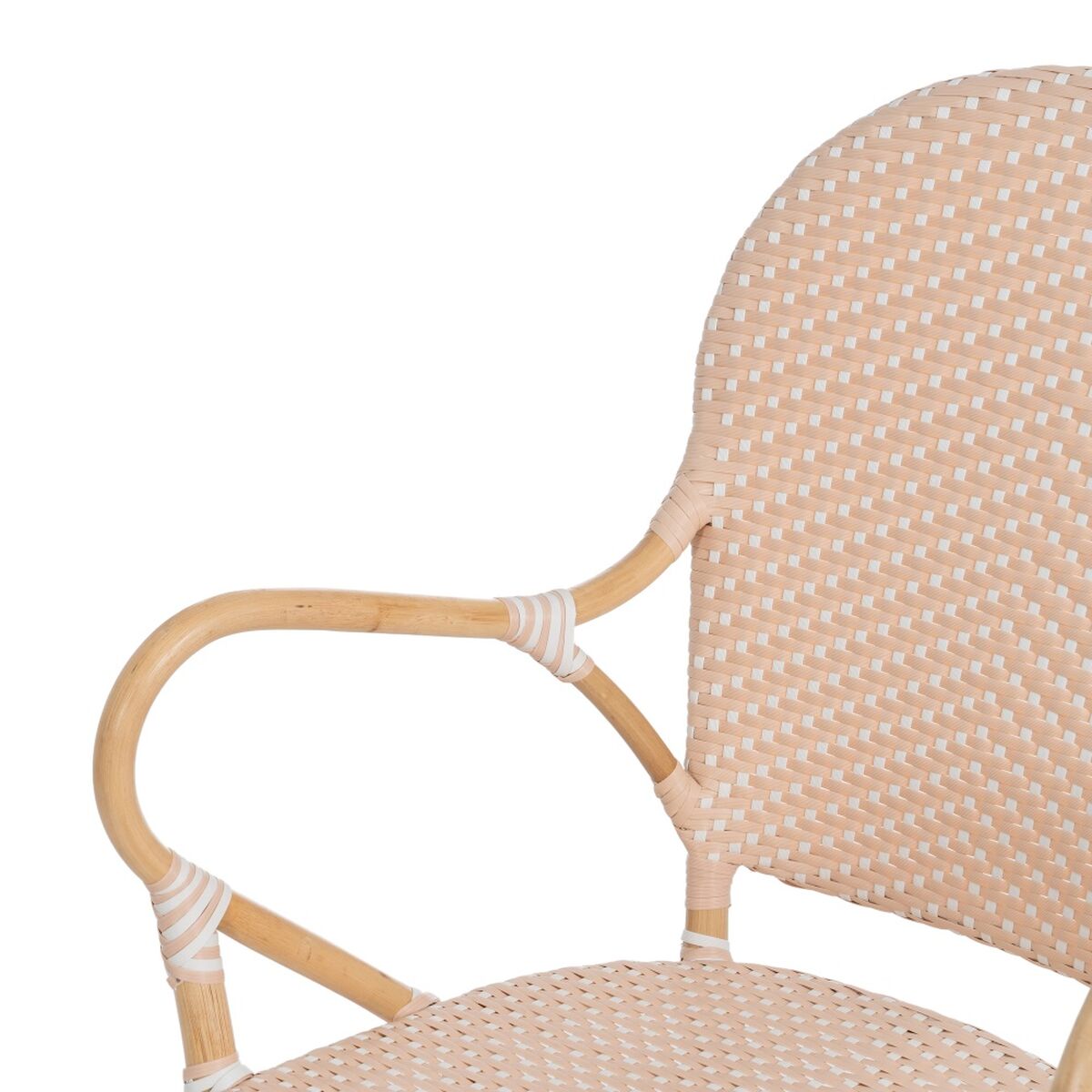 Matsalsstol 57 x 62 x 90 cm Naturell Beige Rattan - 8