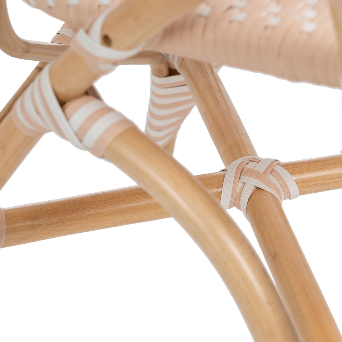 Matsalsstol 57 x 62 x 90 cm Naturell Beige Rattan - 3