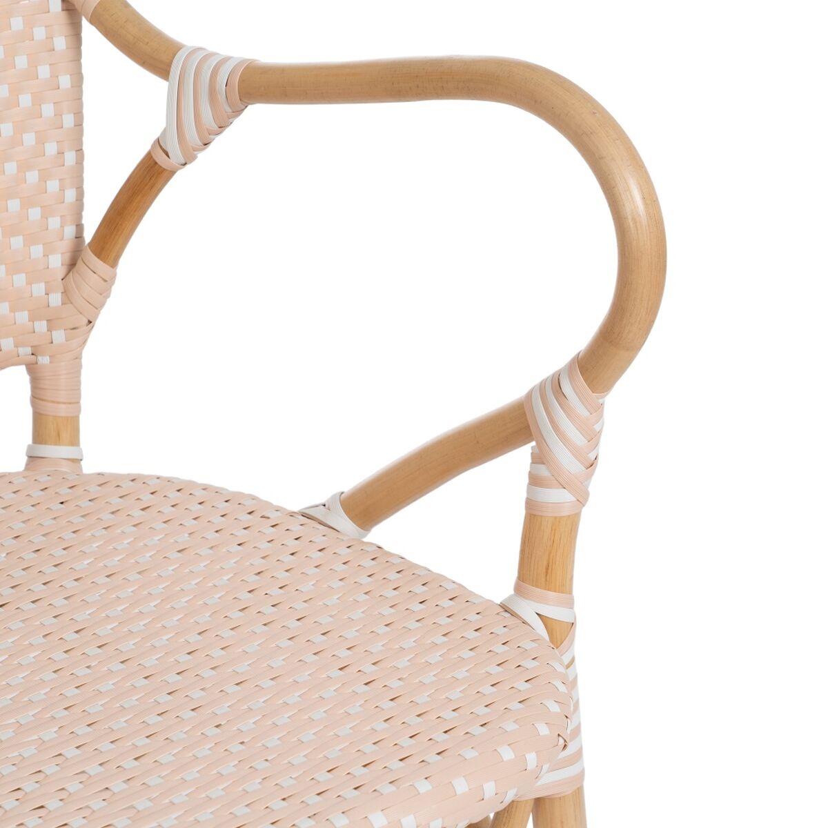 Matsalsstol 57 x 62 x 90 cm Naturell Beige Rattan - 4
