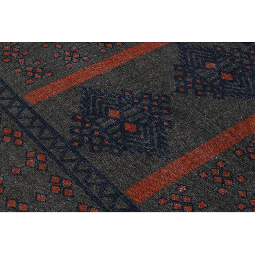 Matta DKD Home Decor 120 x 180 x 0,4 cm Blå Orange Polyester Arab (2 antal) - 2