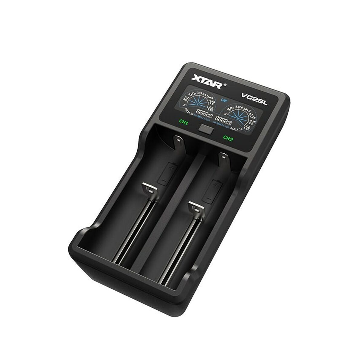 Batteriladdare Xtar VC2SL Batterier x 2 - 4