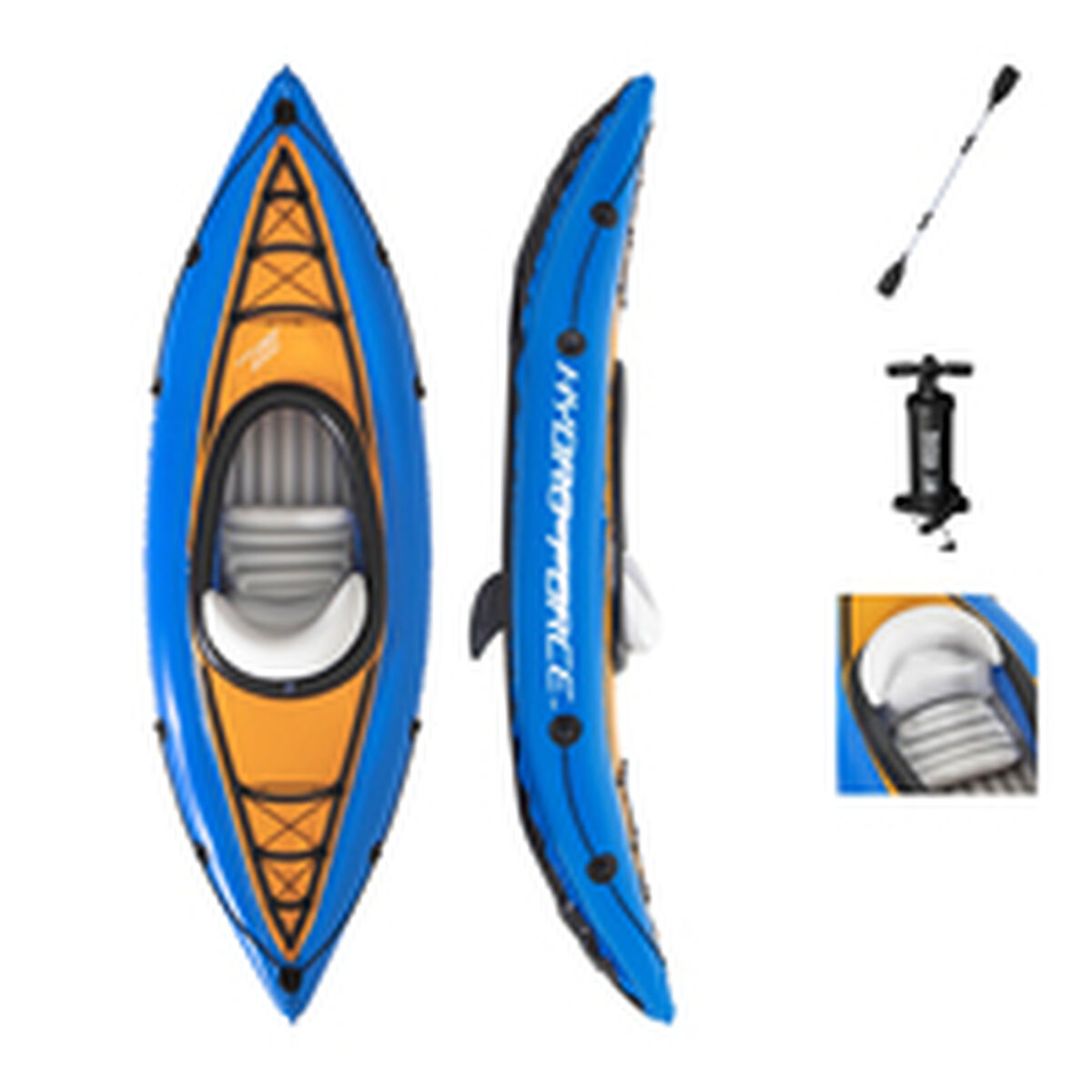 Bestway Hydro-Force Enkel Kayak 275x102 cm Fritid 65115 - 14