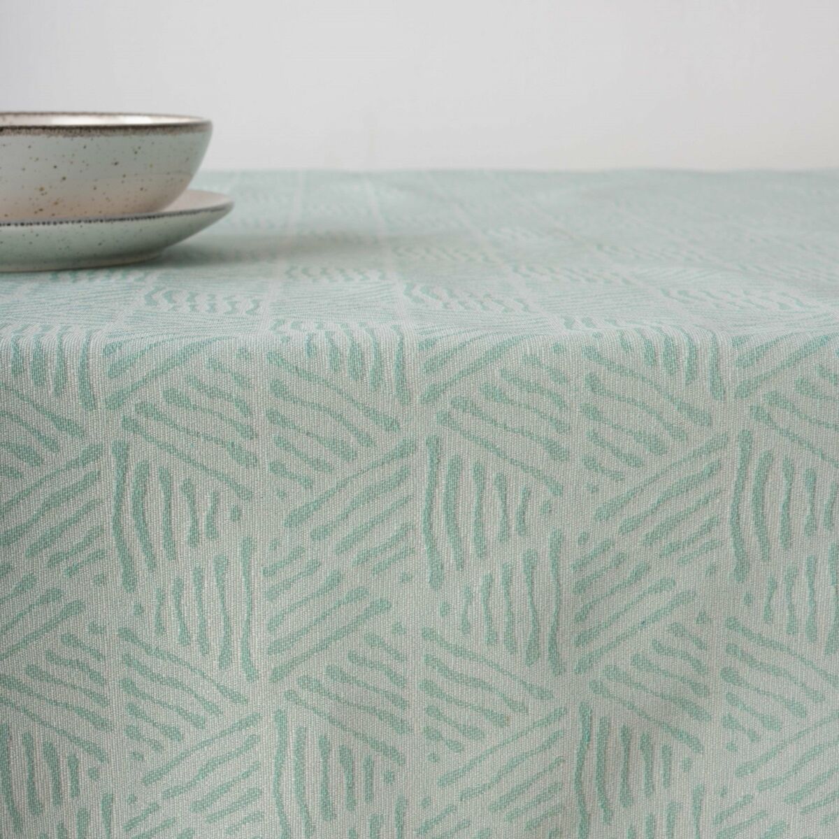 Fläckresistent bordsduk Belum 31990C Turkos 240 x 155 cm - 2