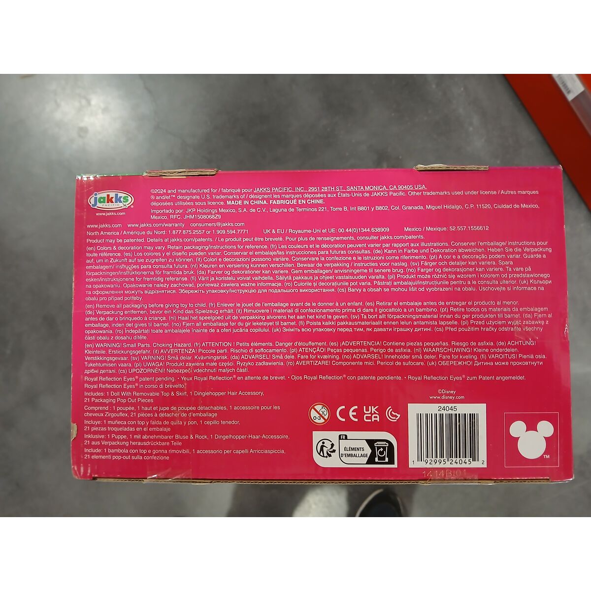 Docka Disney Princess Ariel 80 cm - 2