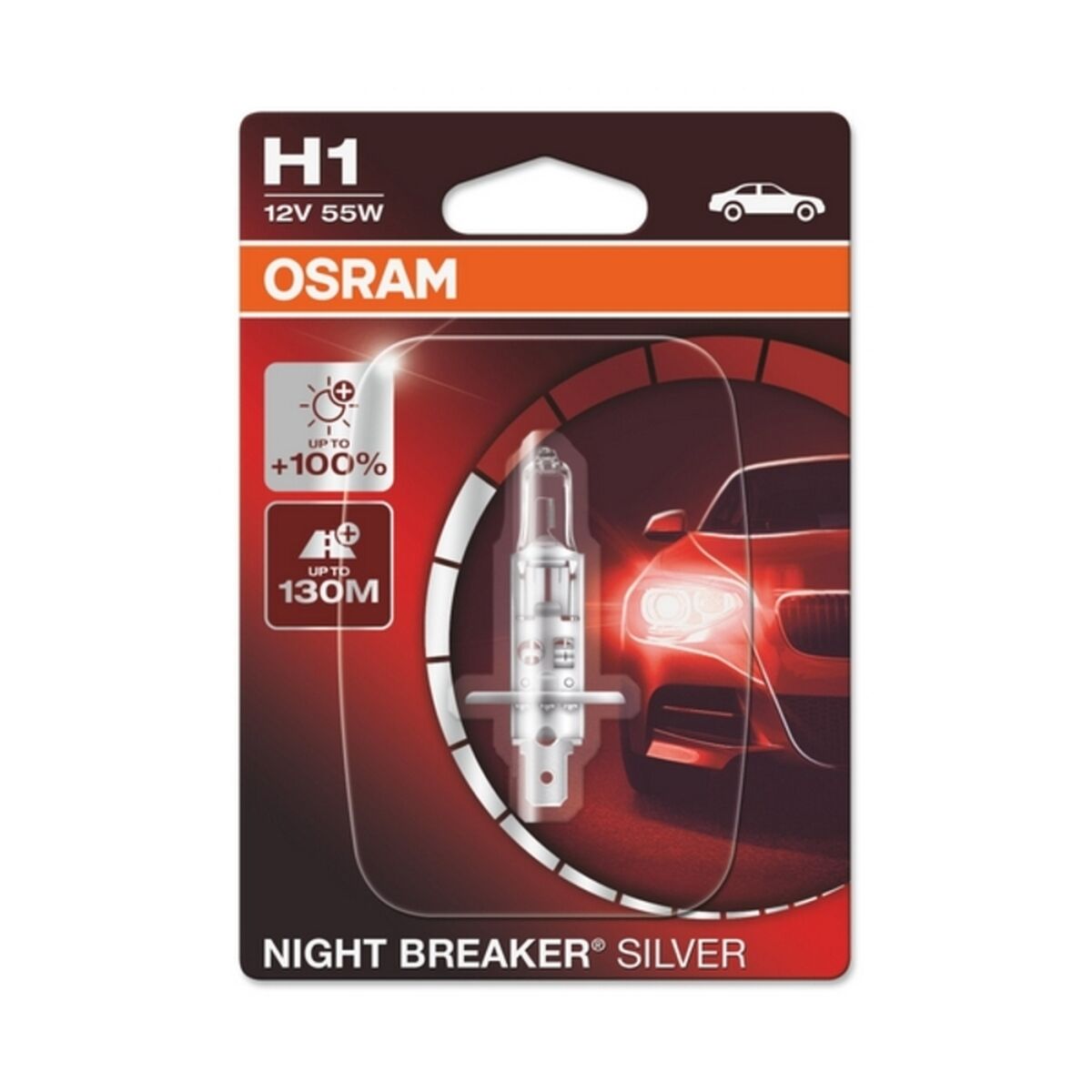 Glödlampa för bil Osram 64150NBS H1 12V 55W - 8