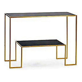 Mottagare Gift Decor BIG-S3605005 Svart Gyllene 33 x 77 x 112 cm
