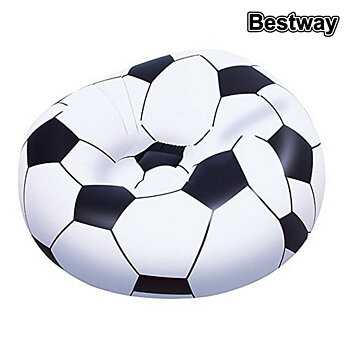 Bestway Jordens Jättestol Fotboll 114x112x66 cm +6 år Inomhus och Trädgård 75010