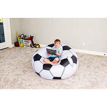 Bestway Jordens Jättestol Fotboll 114x112x66 cm +6 år Inomhus och Trädgård 75010