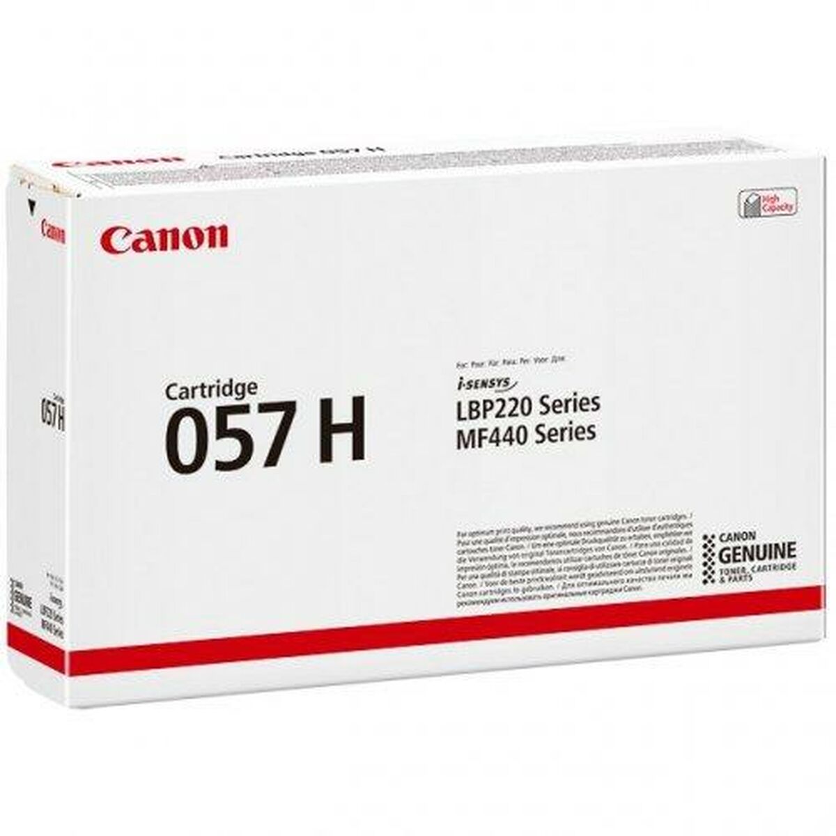 Original Toner Canon i-SENSYS 057H Svart - 2