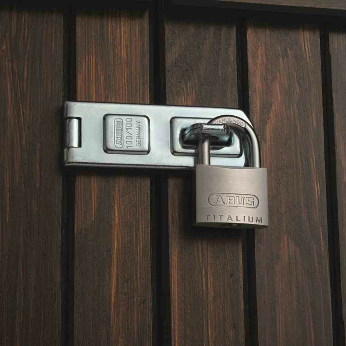 Hänglås med nyckel ABUS Titalium 64ti/20 Stål Aluminium normal (2 cm) - 2