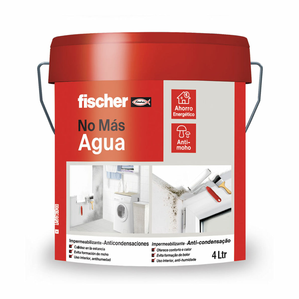Impregnering Fischer Ms Vit 4 L - 2