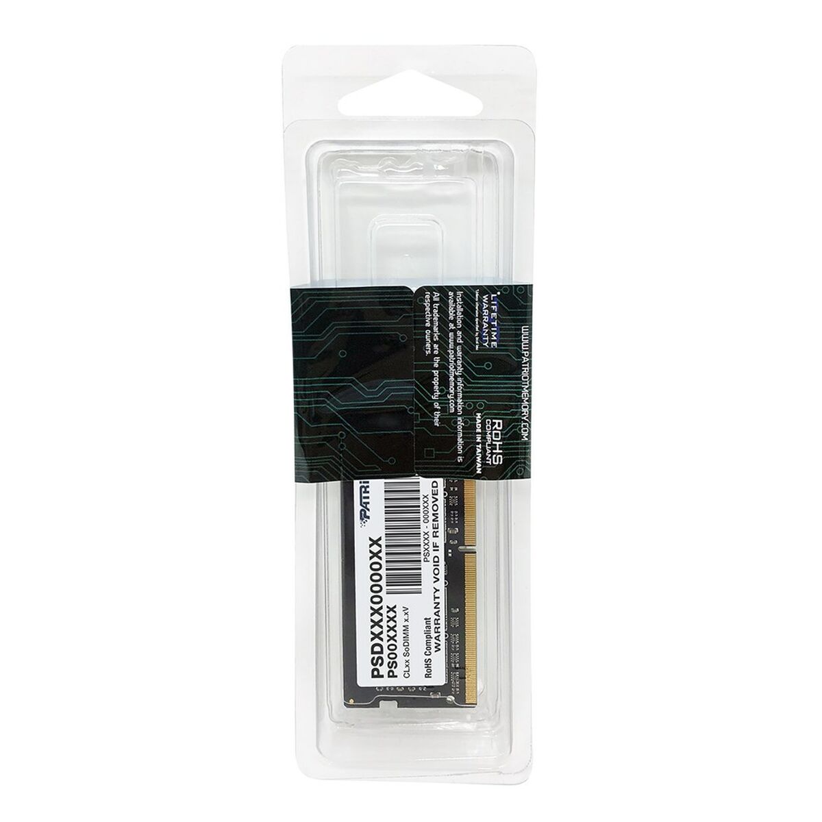 RAM-minne Patriot Memory PSD48G26662S 8 GB DDR4 2666 MHz CL19 - 6