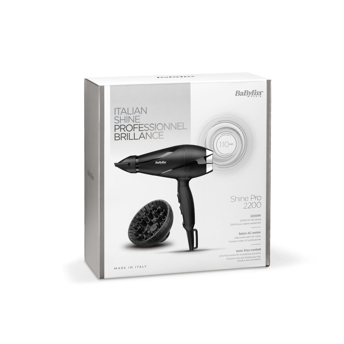 Hårtork Babyliss Shine Pro 2100 2200 W - 5
