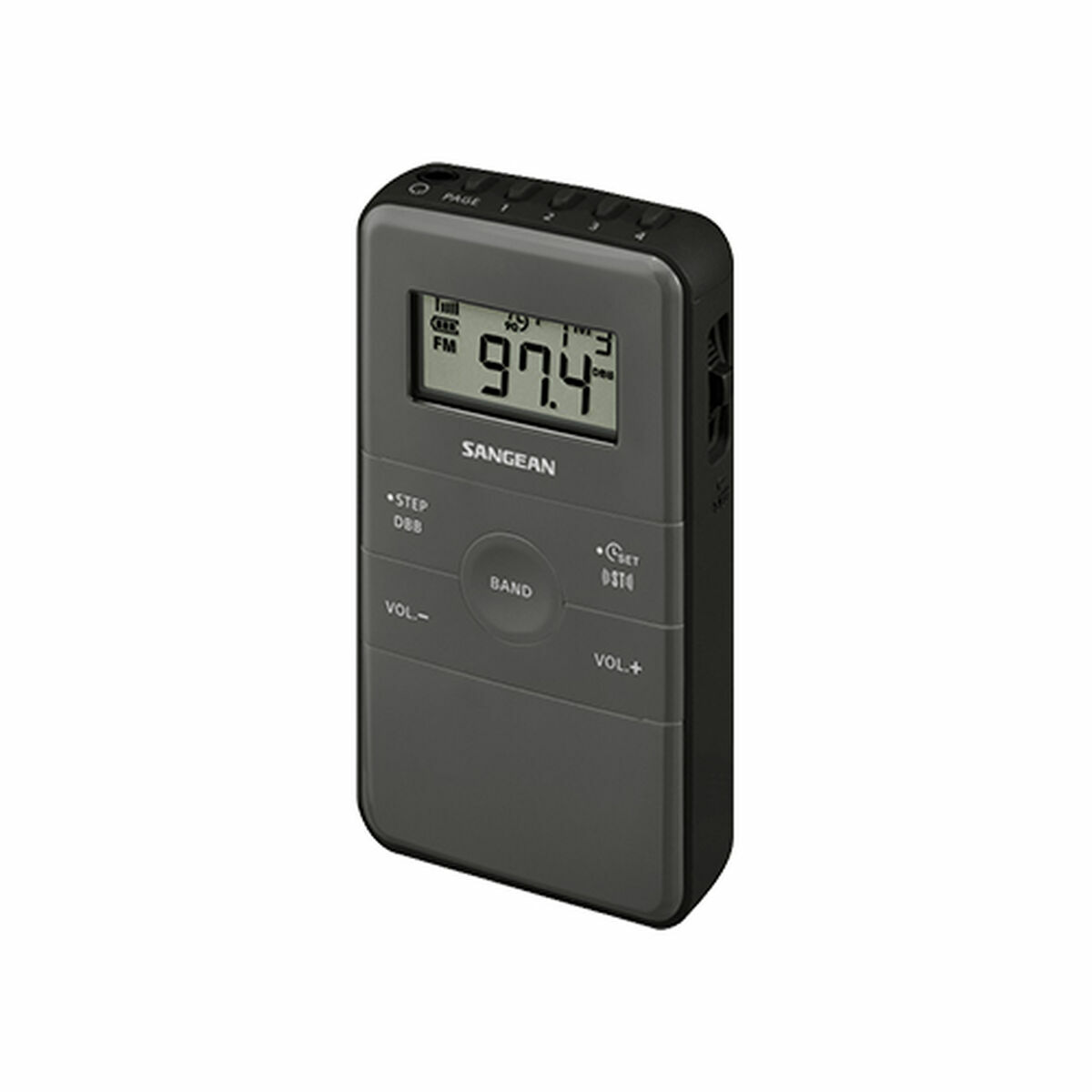 Transistorradio Sangean DT-140 Svart AM/FM