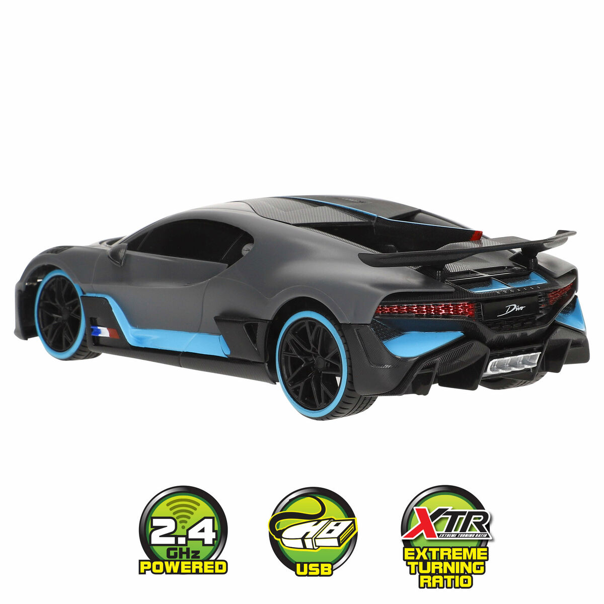 Radiostyrd bil Bugatti 19,5 x 5 x 9 cm (6 antal) - 3