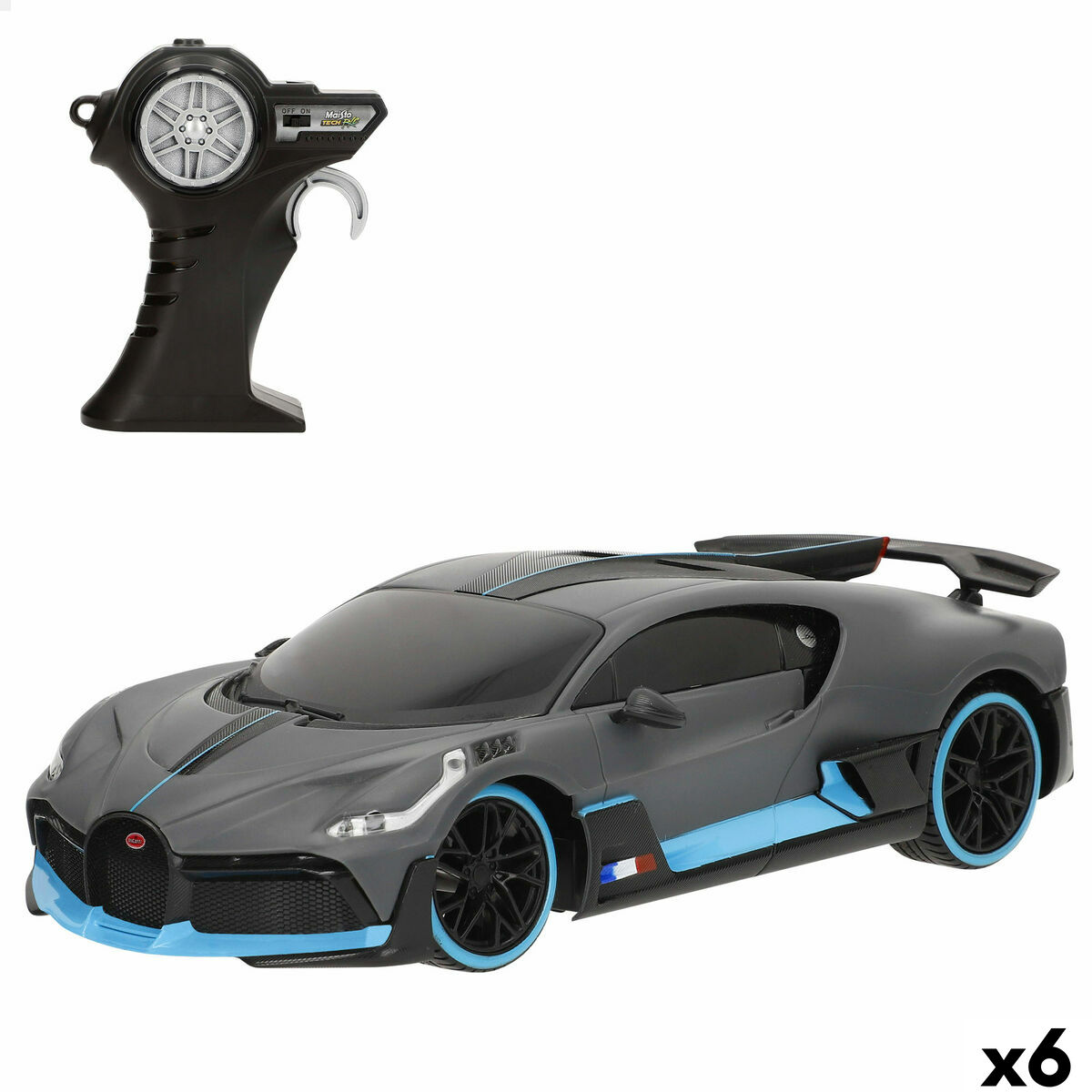 Radiostyrd bil Bugatti 19,5 x 5 x 9 cm (6 antal)
