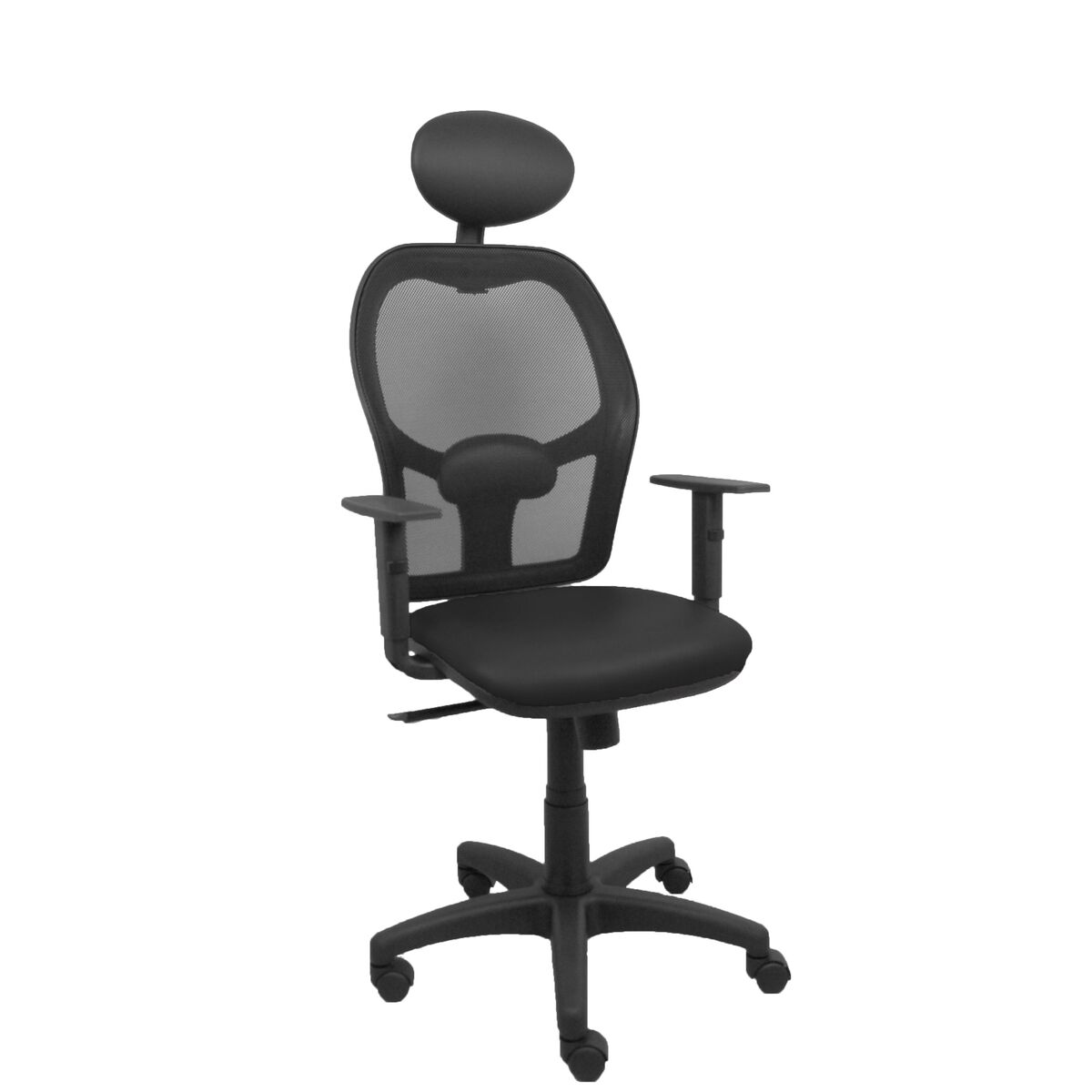 Kontorsstol med nackstöd Piqueras y Crespo B10CRNC Svart - 2