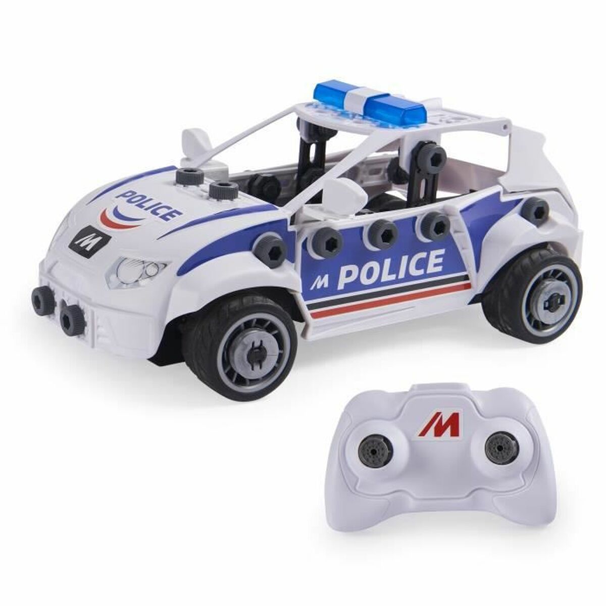 Radiostyrd bil Meccano Junior STEM Radiostyrd bil Polisbil - 8