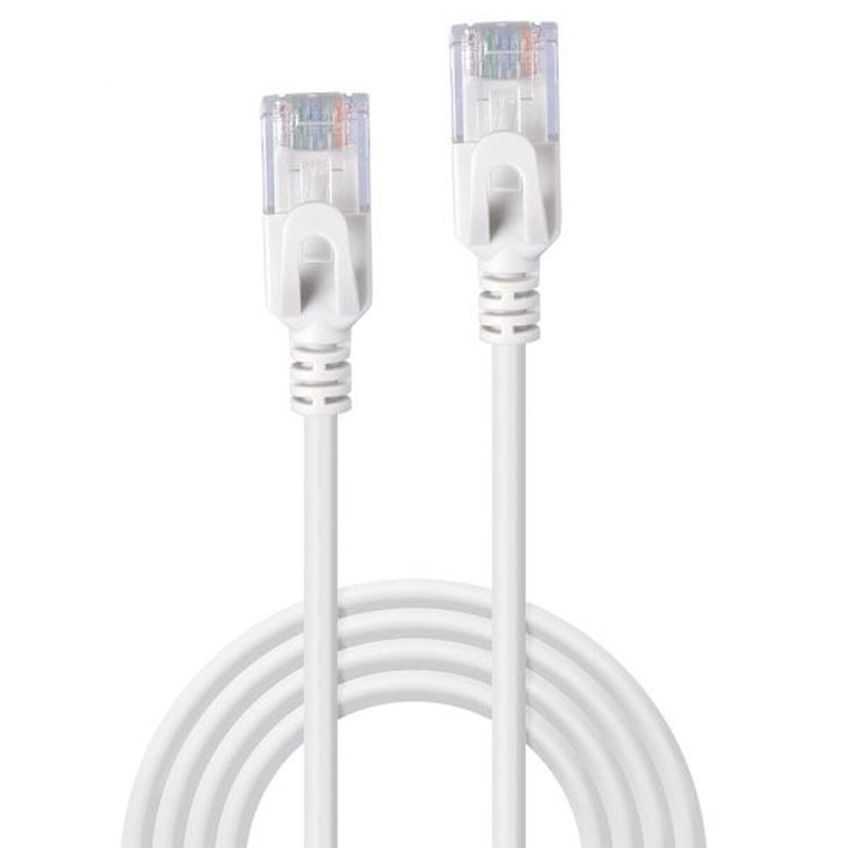 Nätkabel UTP Styv Kategori 6 LINDY Grå 1 m (1 antal) - 2