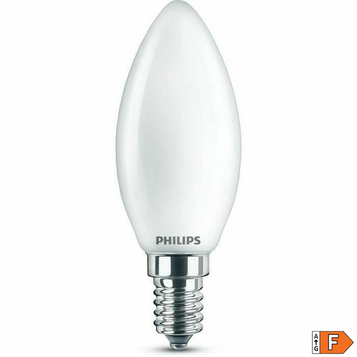 LED-lampa Philips Ljus F 4,3 W E14 470 lm 3,5 x 9,7 cm (2700 K) - 7