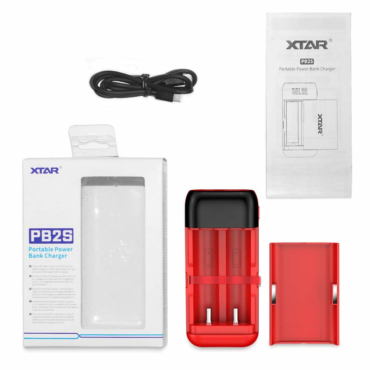 Batteriladdare Xtar PB2S - 5