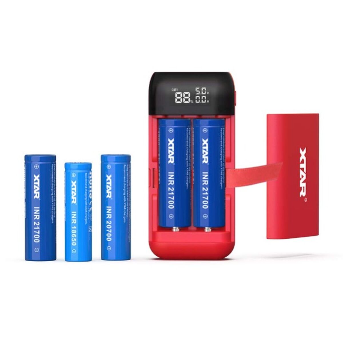 Batteriladdare Xtar PB2S - 6