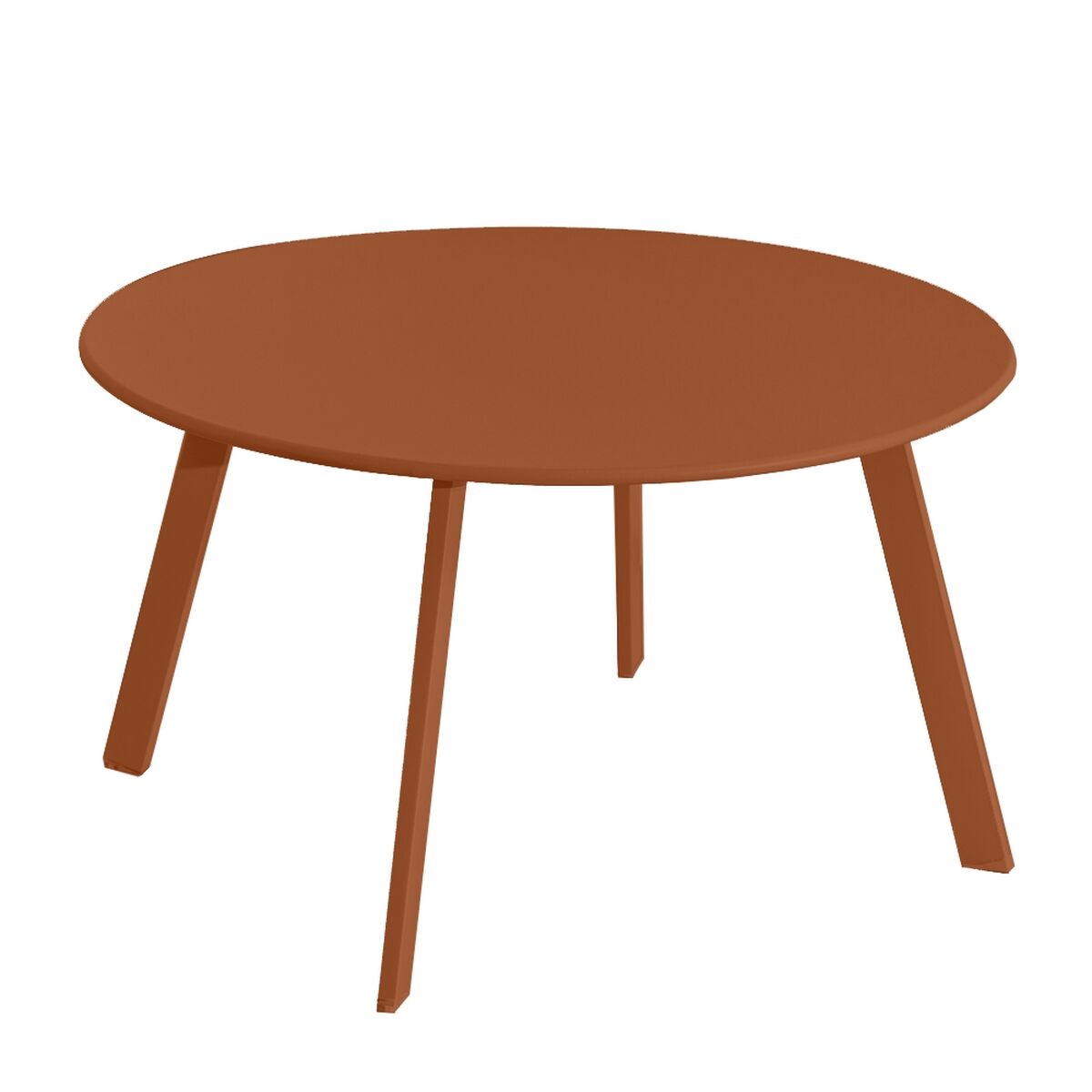Bord Marzia Terrakota n Stål 70 x 70 x 40 cm