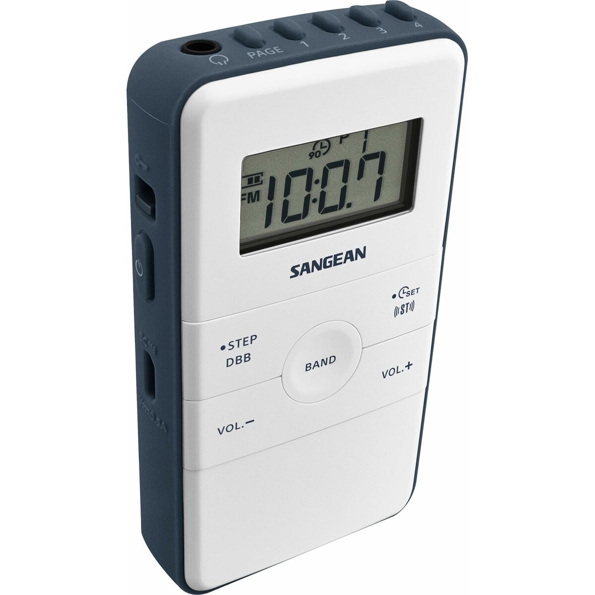 Transistorradio Sangean DT-140 Blå Vit - 2