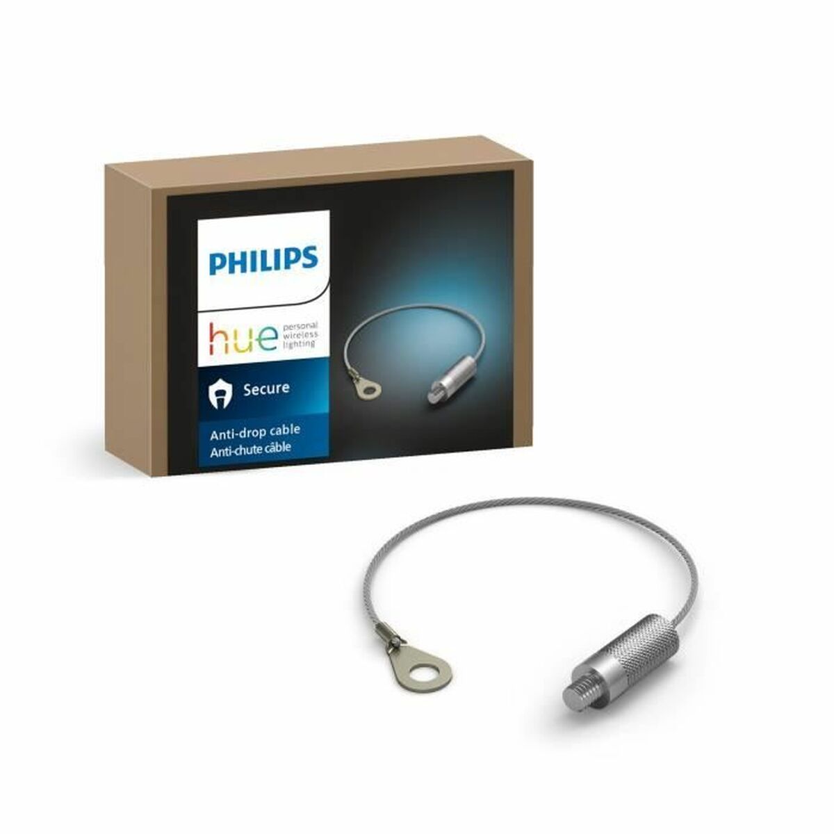 Strömbrytare Philips Svart - 2