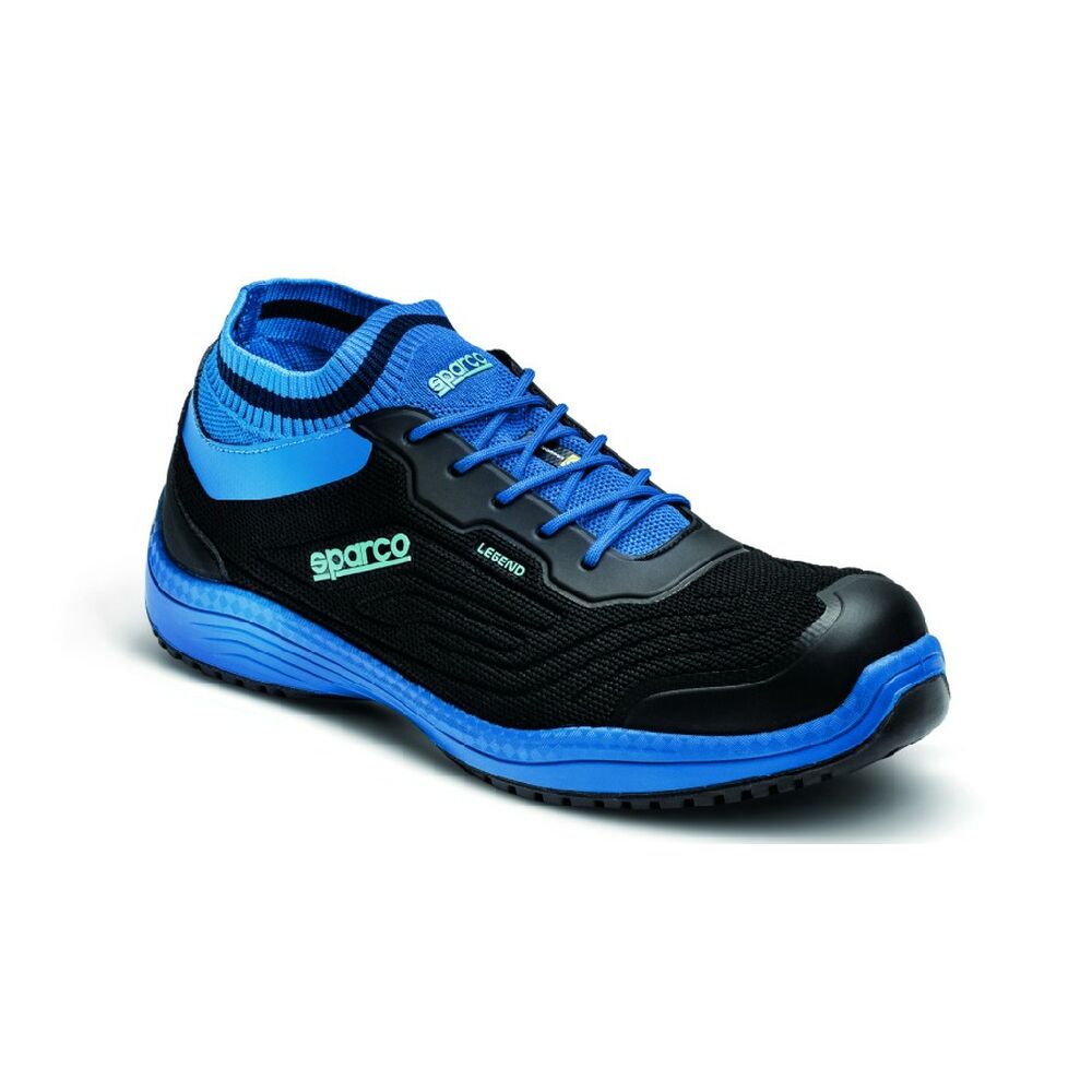 Tofflor Sparco Legend Blå/Svart S1P Storlek 42 - 3