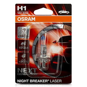 Glödlampa för bil Osram 64150NL-01B H1 12V 55W