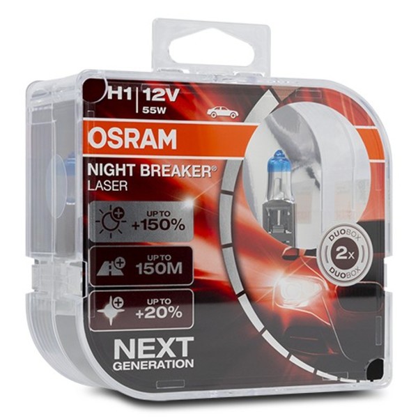 Glödlampa för bil Osram 64150NL H1 12V 55W