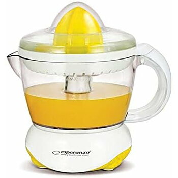 Elektrisk Juicepress Esperanza EKJ001Y Gul Vit 25 W 700 ml
