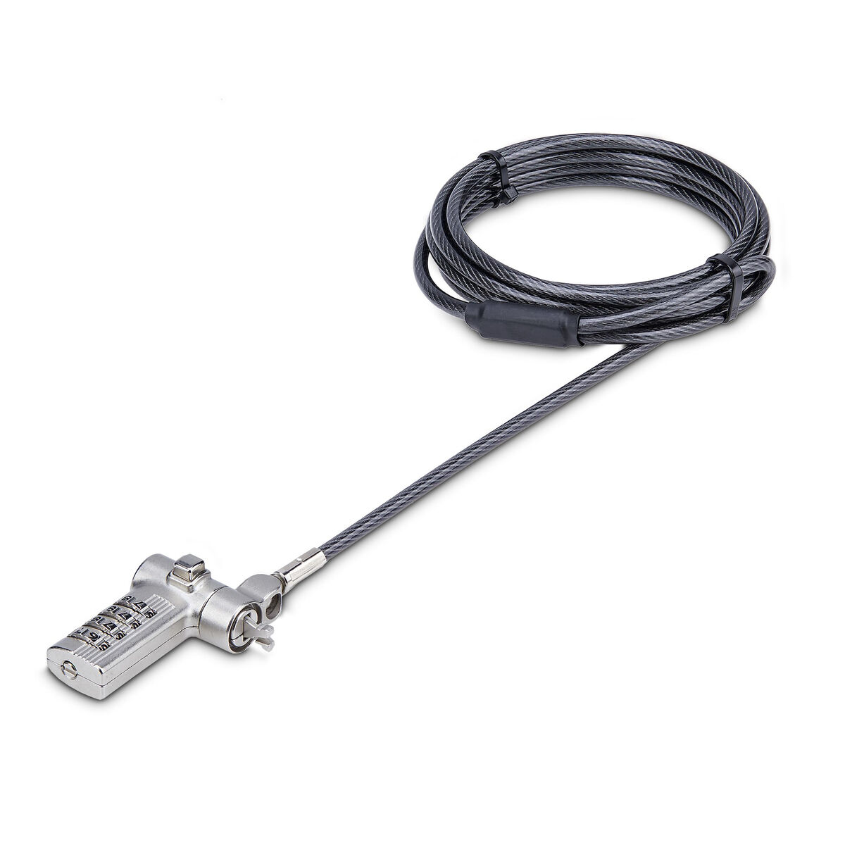 USB-kabel Startech UNIVC4D-LAPTOP-LOCK Svart/Grå 2 m - 4