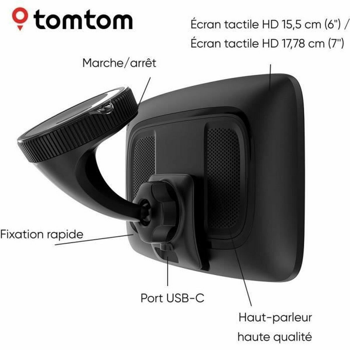 GPS Navigator TomTom PLUS 7" - 2
