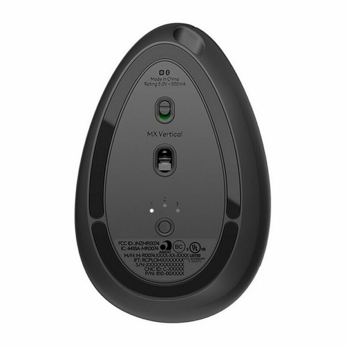 Trådlös optisk mus Logitech 910-005448 Grå Stål - 3
