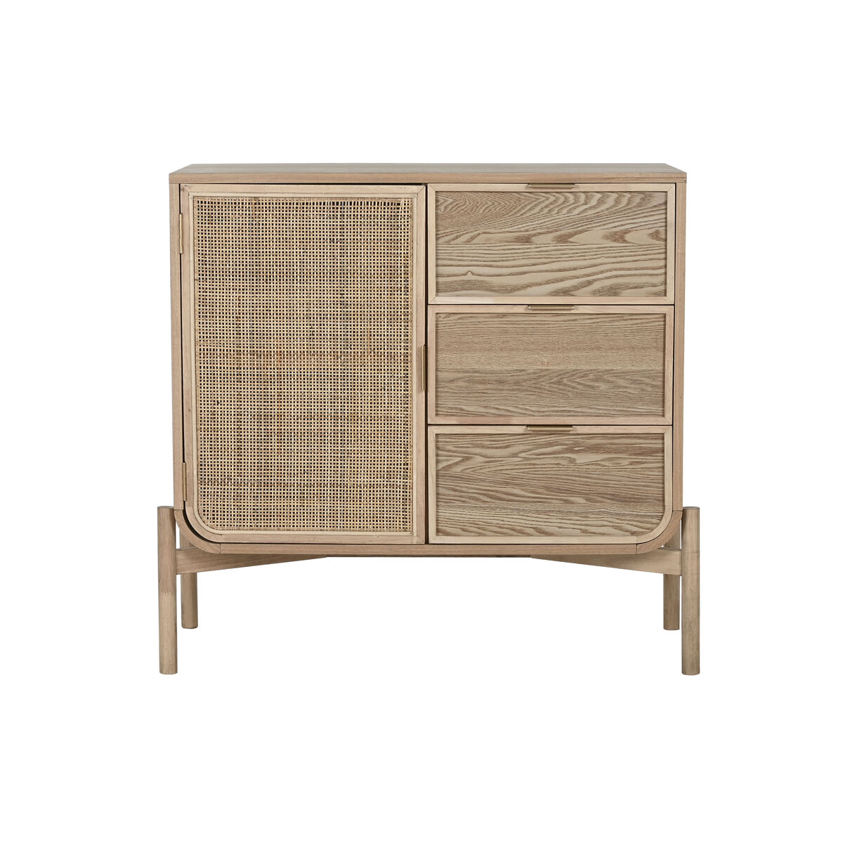 Skänk Home ESPRIT Naturell Gran 86 x 40 x 80 cm - 8