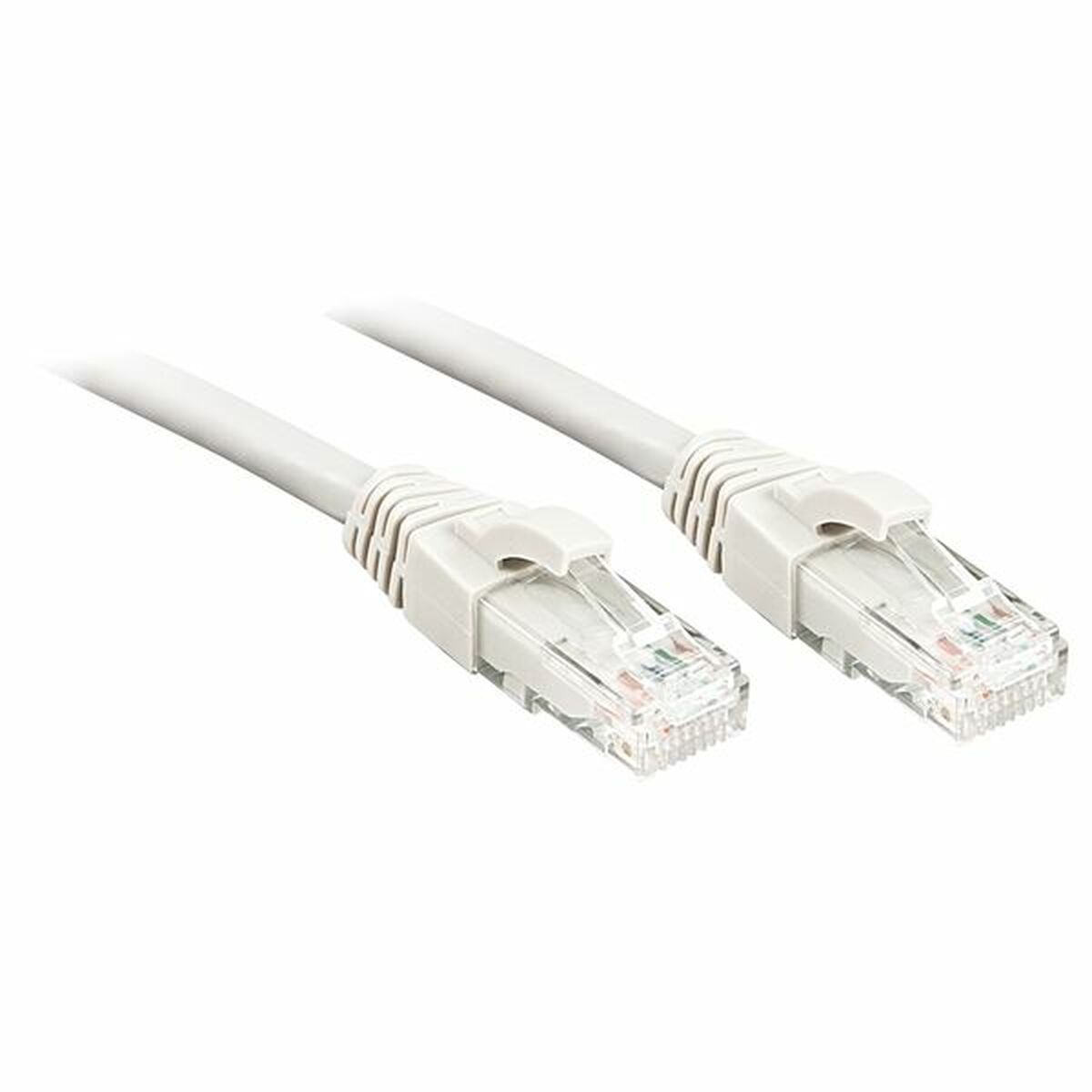 Nätkabel UTP Styv Kategori 6 LINDY Vit 3 m (1 antal) - 2