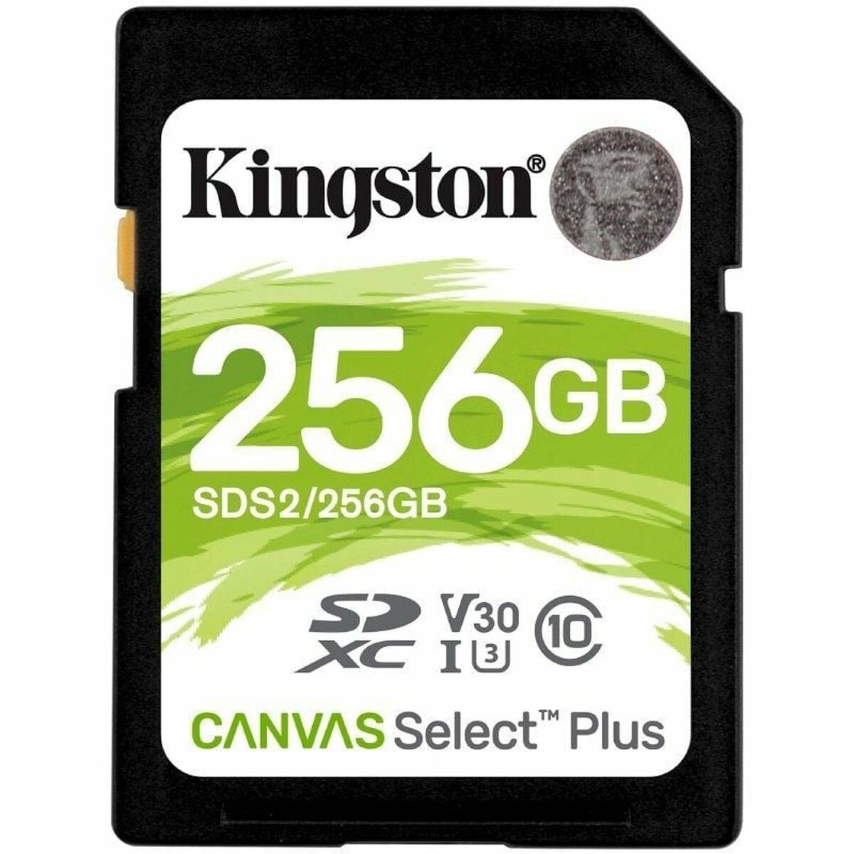 SDXC Minneskort Kingston CANVAS Select Plus 256 GB