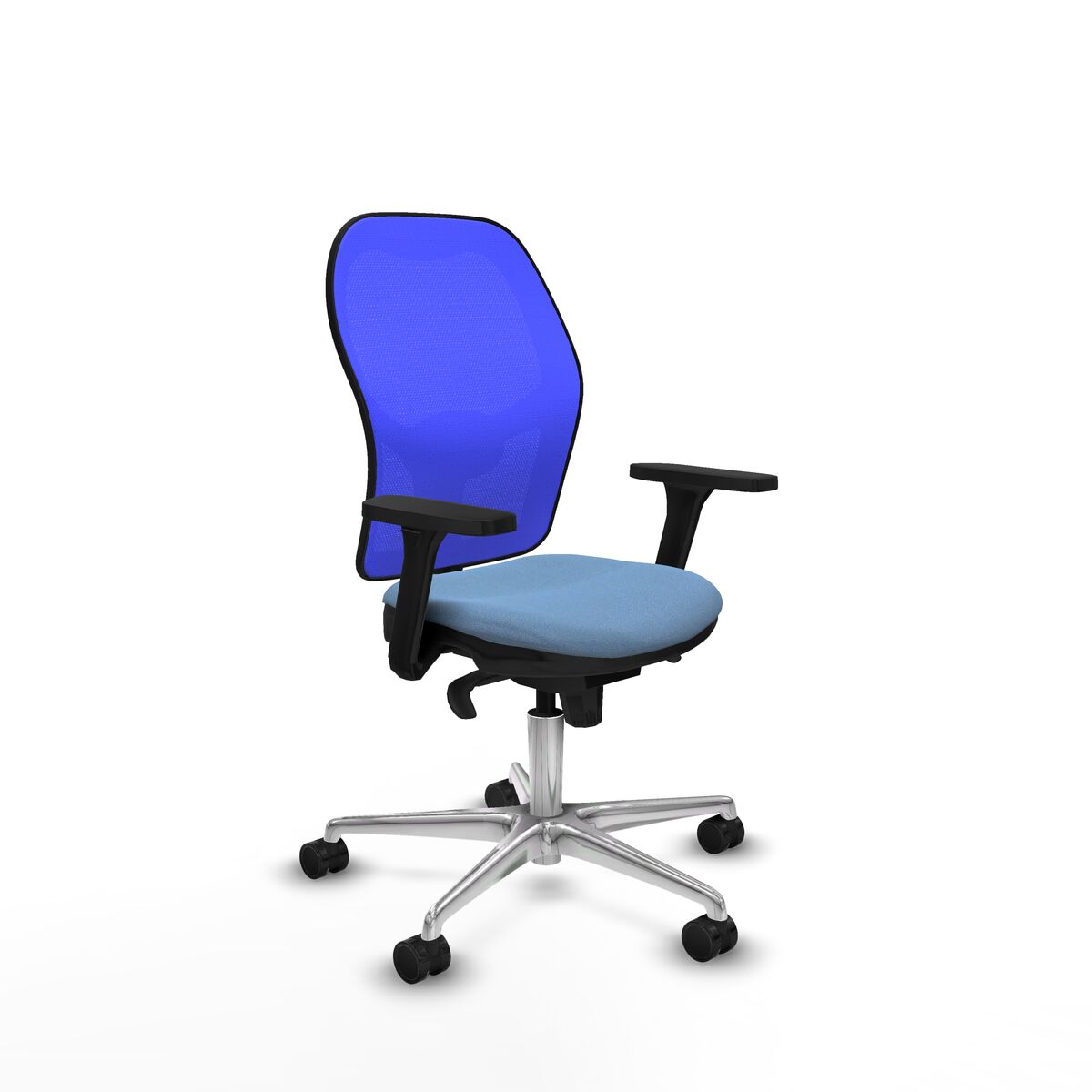 Kontorsstol Piqueras y Crespo 3D086N0 Himmelsblå